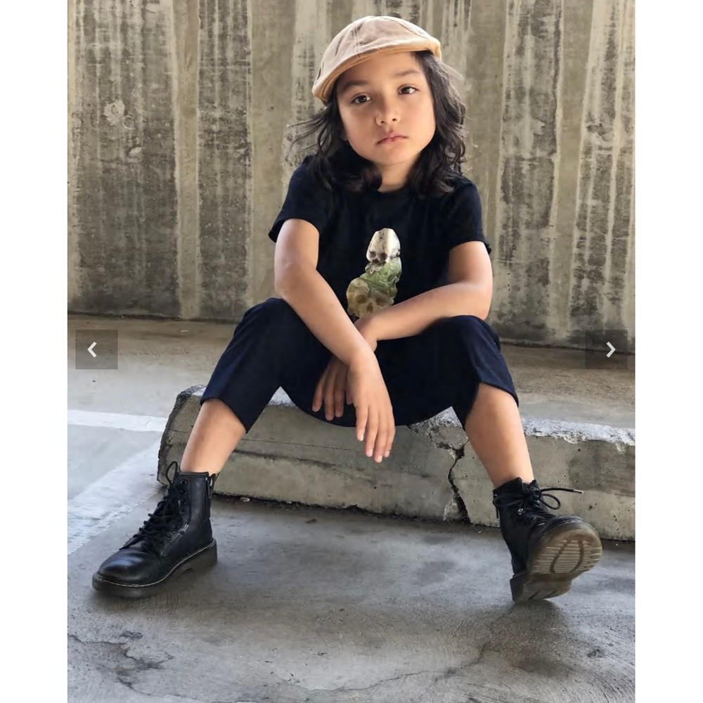 NWOB Dr. Marten Junior 1460 Softy T Leather Lace Up Boots Size 3